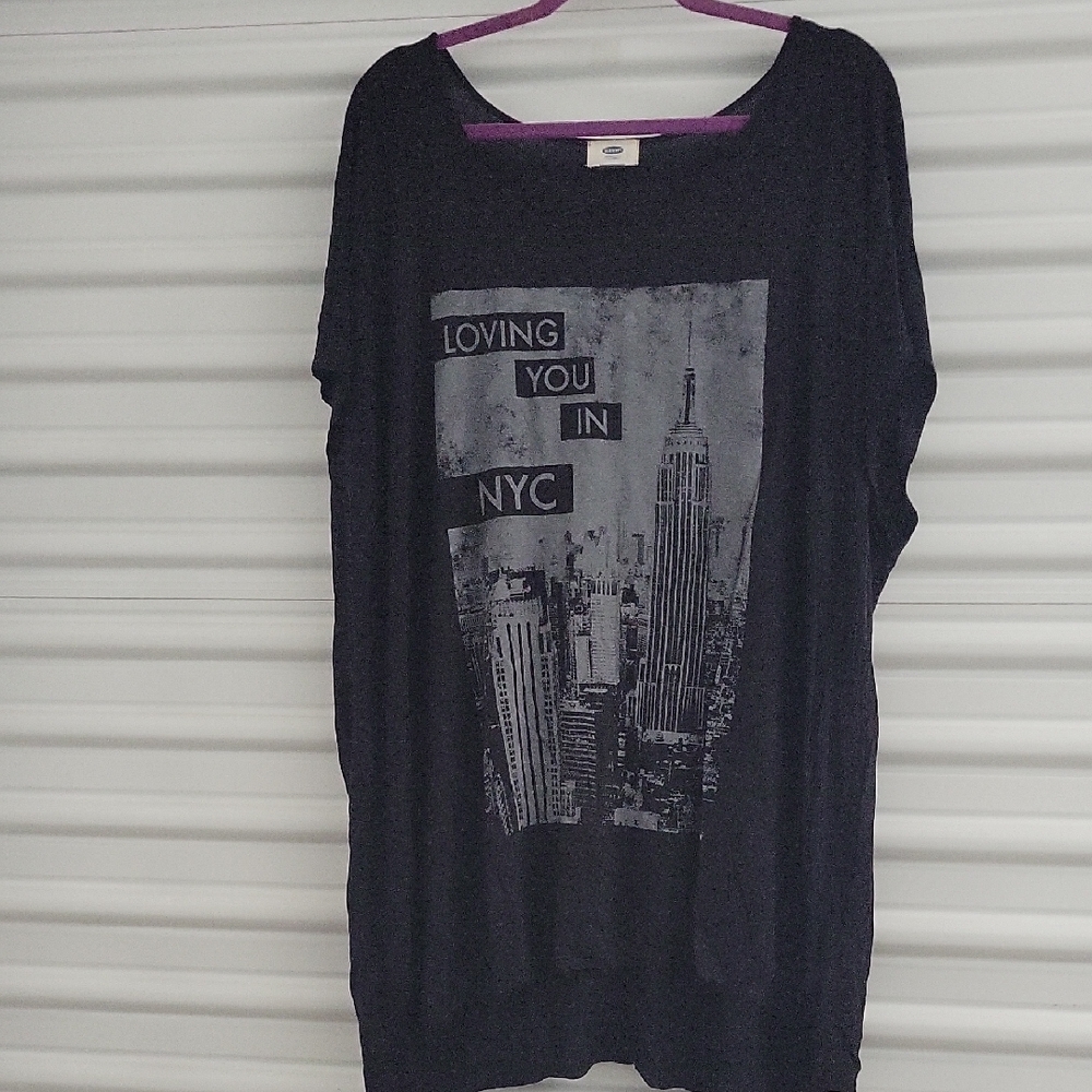 Old Navy Classic Black Tunic